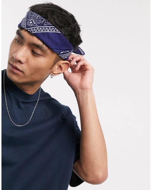 Bandana - cachemire SVNX pour homme en coloris Blue