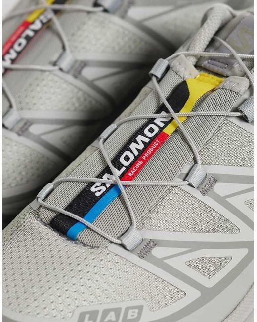 Salomon Gray Xt-6 Trainers
