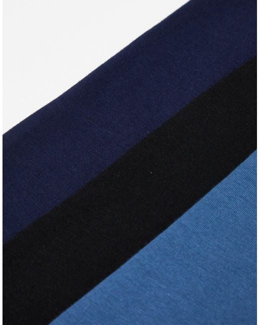 Jack & Jones Blue 3 Pack Trunks for men