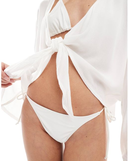 ONLY White – strandhemd