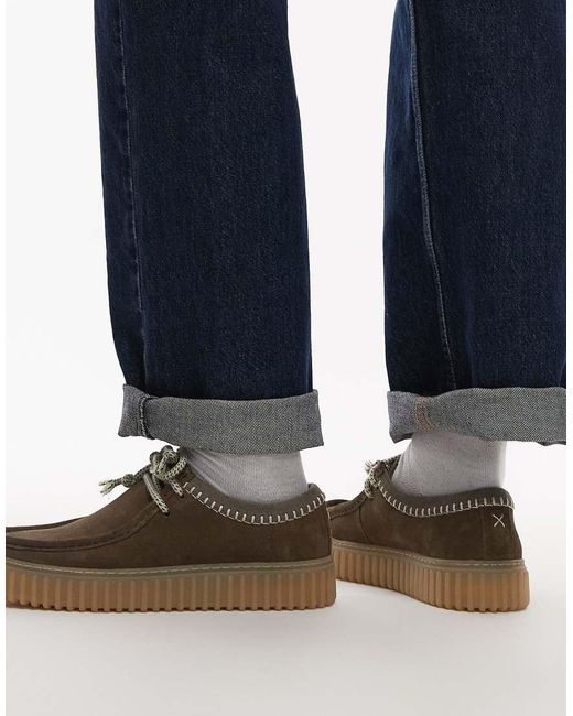 Torhill di Clarks in Blue da Uomo