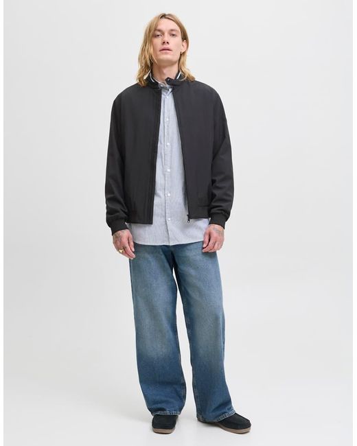 Jack & Jones Gray Bomber Jacket for men