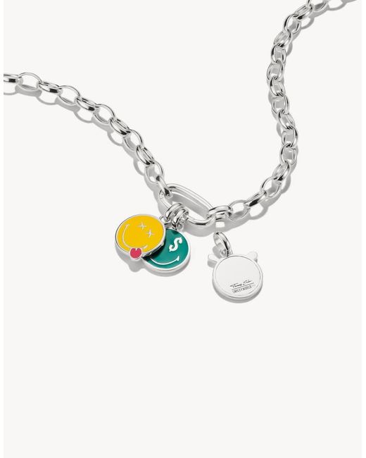 Thomas Sabo Metallic Smileyworld Cheeky Charm Pendant Connect