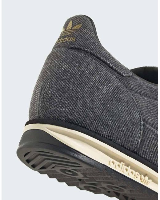Adidas Originals Black Sl 72 Og Shoes