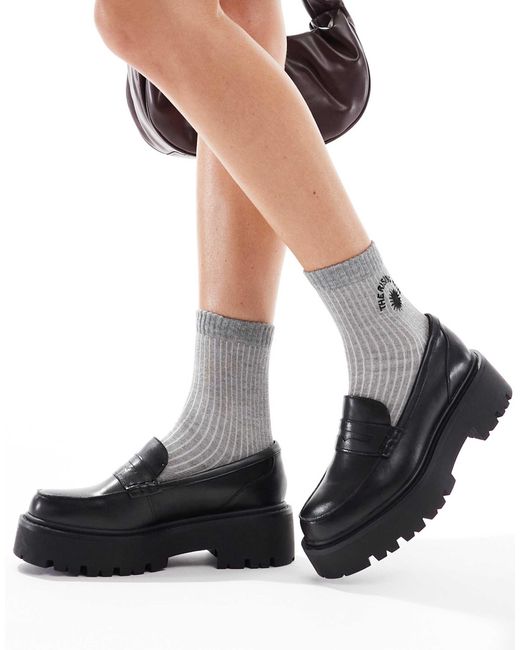 ALDO Black Cadaycia Chunky Loafers