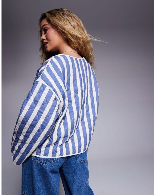 River Island Blue – wendbarer hausmantel