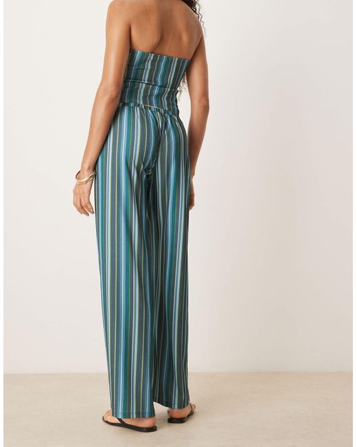 ASOS Blue – strukturierte hose