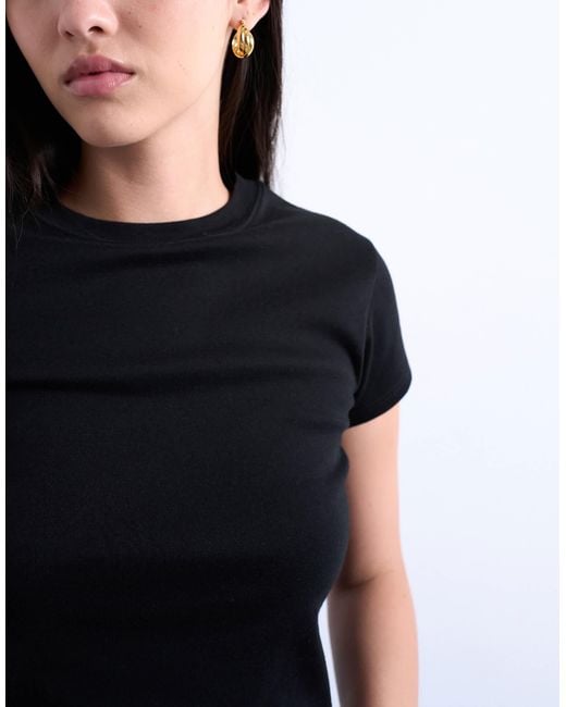 TOPSHOP Black Everyday Tee