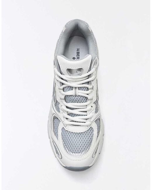 Bershka White Multi-Piece Trainers