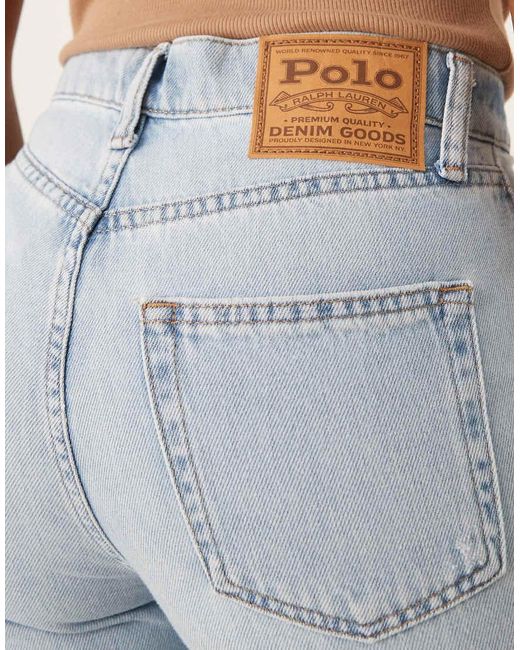 Polo Ralph Lauren Blue Loose Fit Jeans
