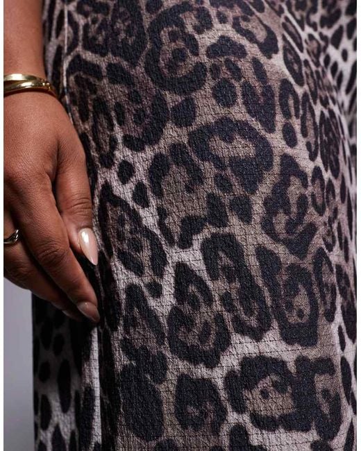 ASOS Asos Design Curve Wide Leg Trousers in Black Lyst UK