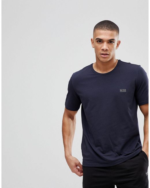 hugo boss navy blue t shirt