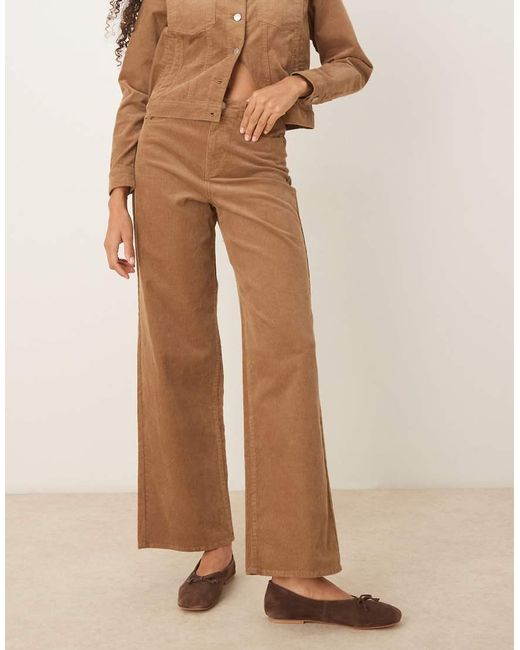 JJXX Natural Tokyo Wide Fit Trousers