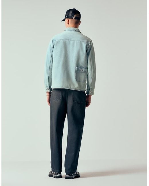ASOS Green Relaxed Tapered Jeans for men