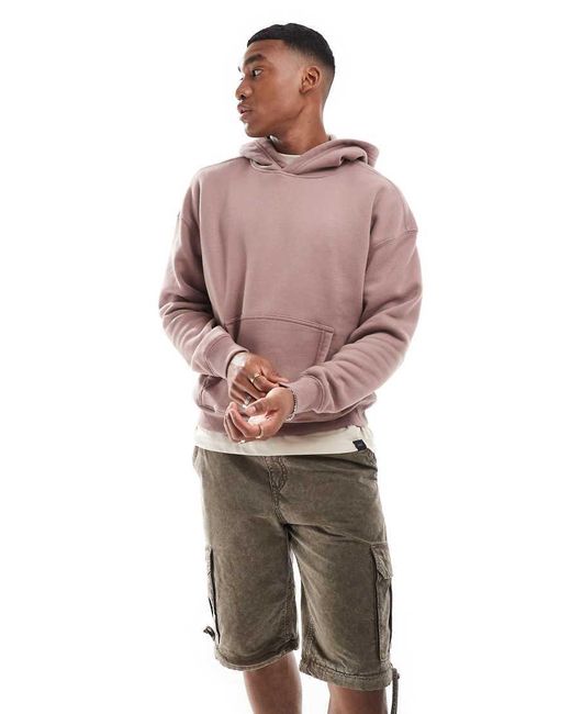 Hollister pink hoodie mens hotsell