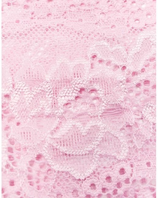 Pull&Bear Natural 2-pack Of Lace Elastic Headbands