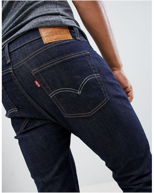 Levi's Denim 510 Skinny Fit Standard Rise Jeans Cleaner Indigo Wash in ...