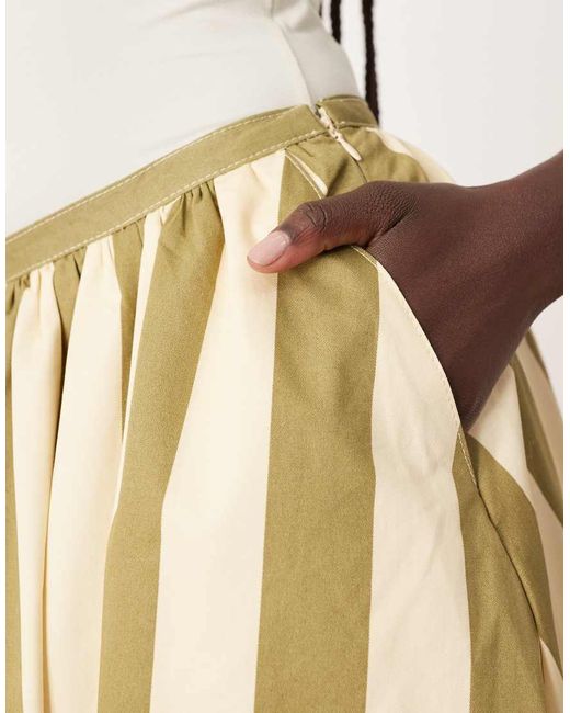 ARRANGE Natural Structured Full Skirt