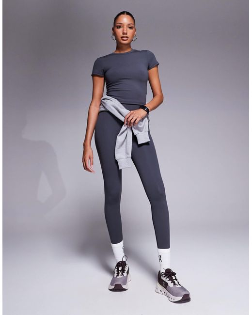 4505 Blue – icon – weiche yoga-leggings