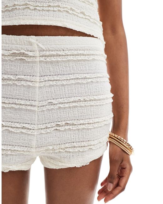 Miss Selfridge White – shorts