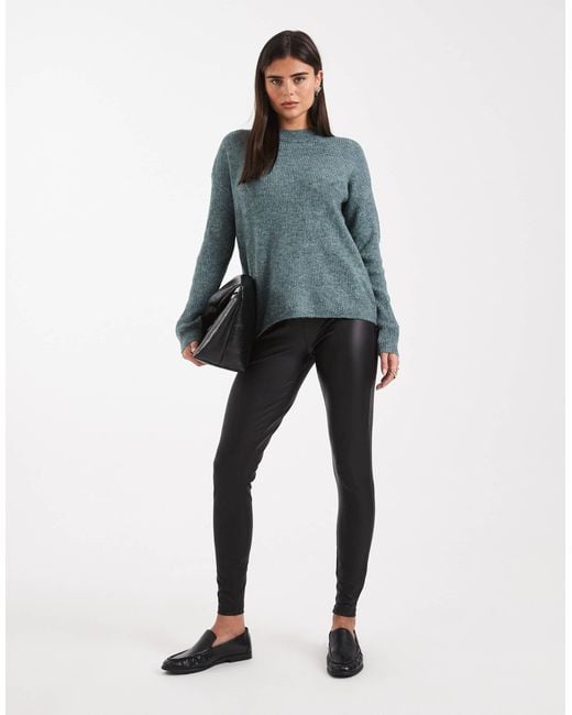 ONLY Blue Round Neck Jumper