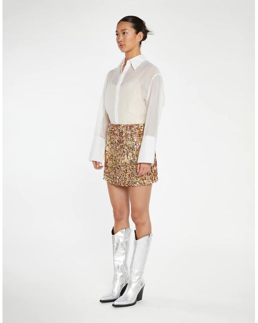 Glamorous White Mini Skirt