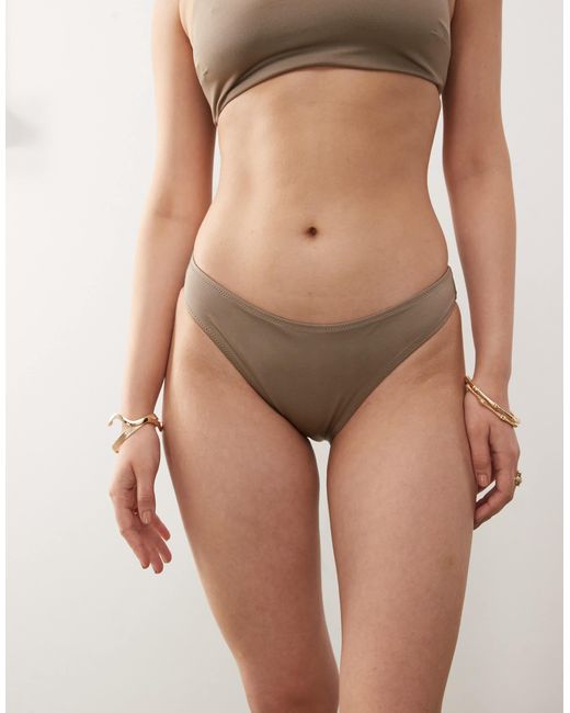 Weekday Brown – 2er-pack bikinislips