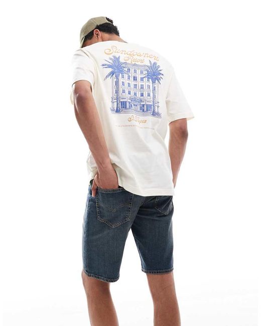Pantalones Cortos Vaqueros De Corte Estándar Con 405 De -Azul Marino Levi's de hombre de color Blue