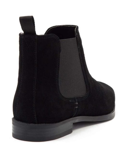 Thomas Crick Black Addison Formal Chelsea Boots for men