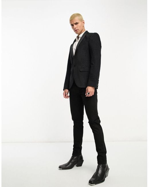 Twisted Tailor Torrance Suit Jacket in Black for Men Lyst