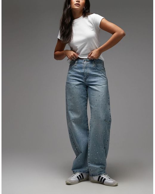 Levi's Gray – weite barrel-leg-jeans