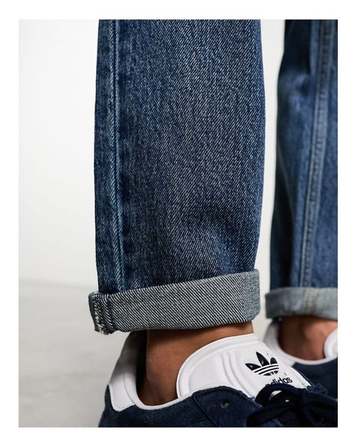 New Look Blue – mom-jeans mit schmalem schnitt