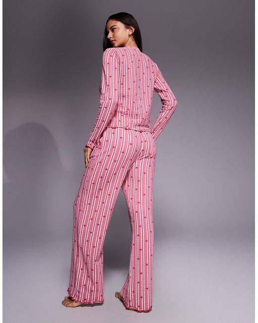 Saint-valentin - ensemble Threadbare en coloris Pink