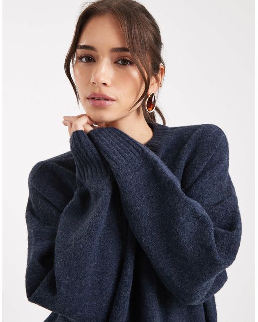 Vero Moda Blue – weicher pullover