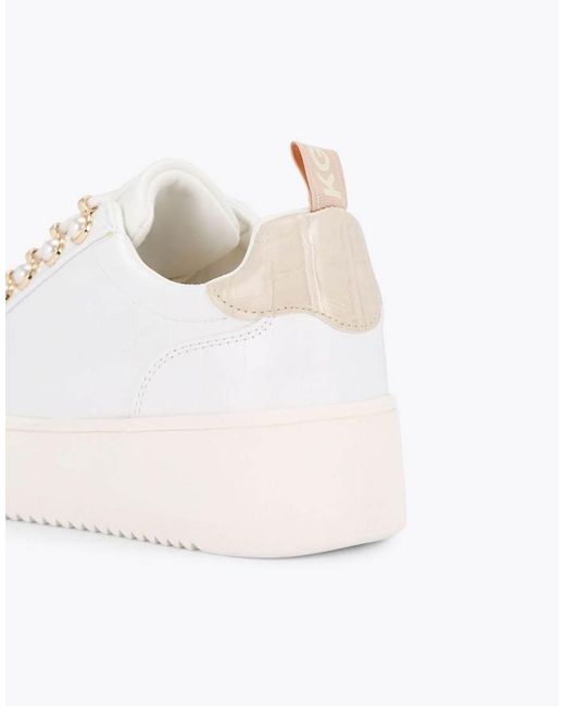 KG by Kurt Geiger Natural Lighter Pearl2 Trainers