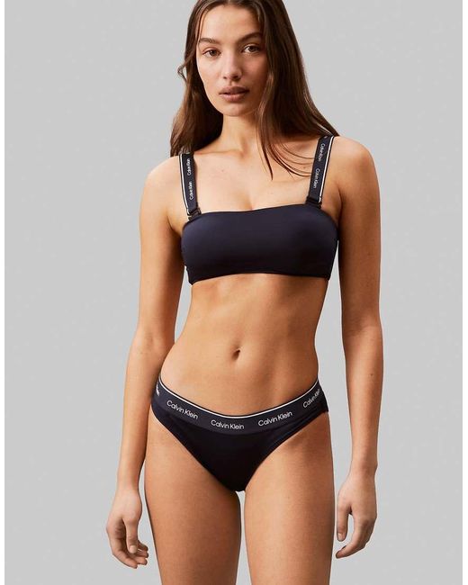 Calvin Klein Black Bikini Bottoms