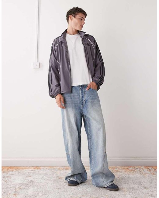 Adidas Originals Gray Teamgeist Track Top for men