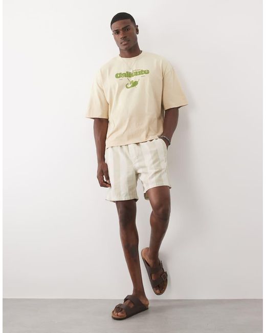 Cotton On Natural Easy Short for men