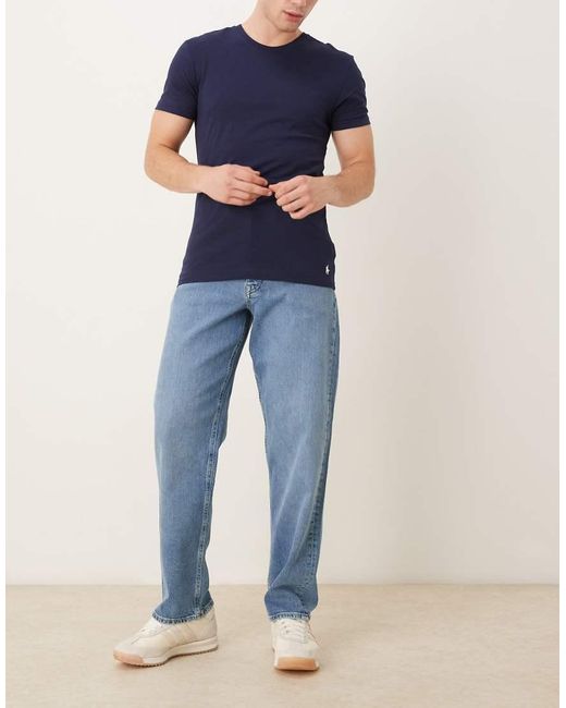 Polo Ralph Lauren Blue 3 Pack T-shirt for men