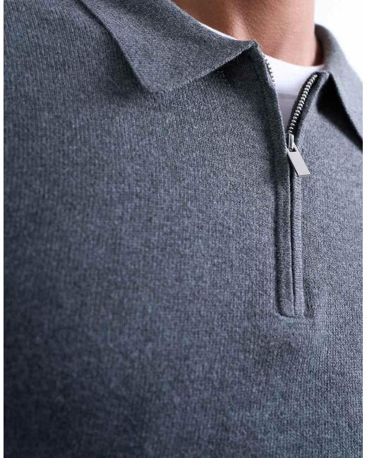 Polo Basic di Topman in Blue da Uomo