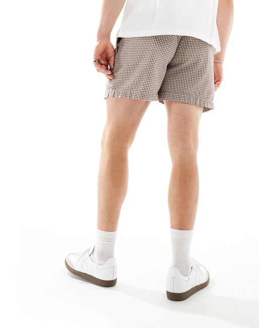 ASOS White Wide Shorts for men