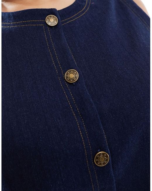 Renee Studio Blue Renée studio plus – exklusive jeansweste