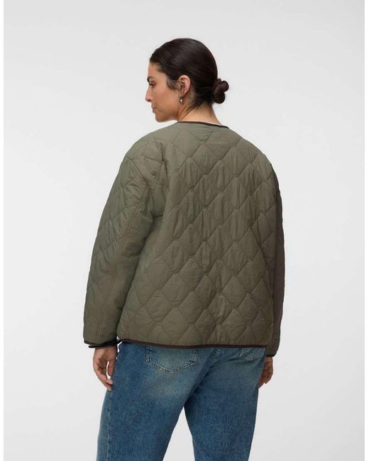 Vero Moda Blue Quilted Jacket