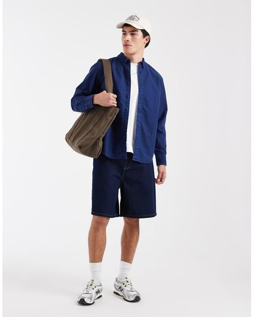 Levi's Blue Authentic Button Down Shirt for men
