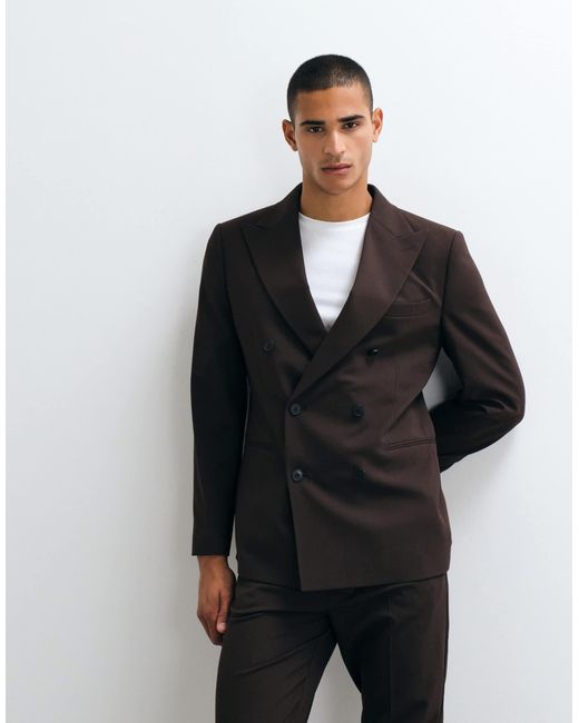 Blazer ASOS pour homme en coloris Black