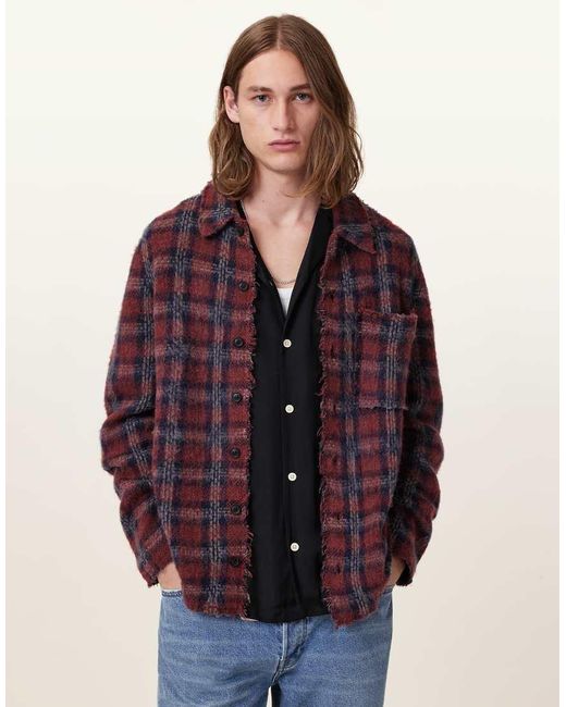 AllSaints Austin in het Purple voor heren