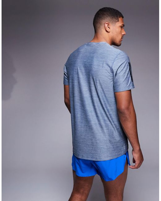 Adidas Originals Adidas running – own the run – t-shirt in Blue für Herren