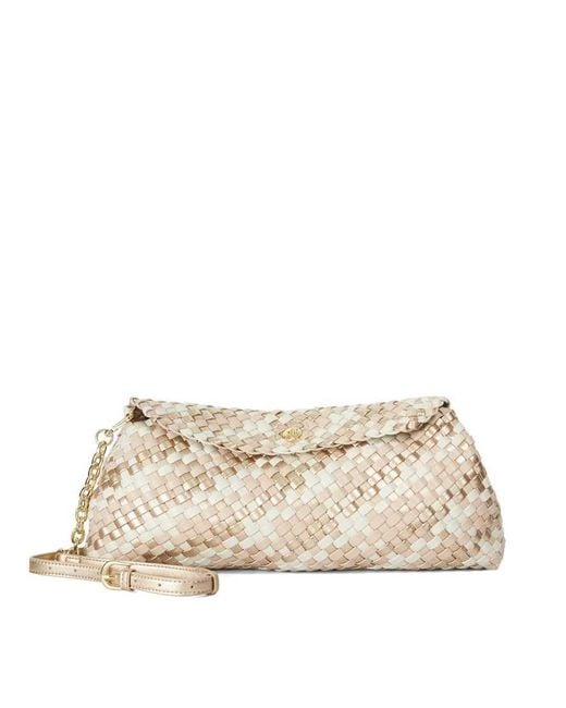 Dune Natural Encourage Clutch Bag