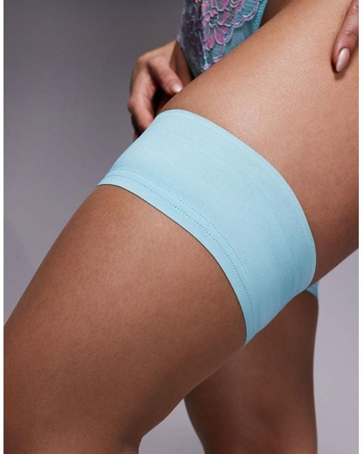Bas autofixants - clair Ann Summers en coloris Gray