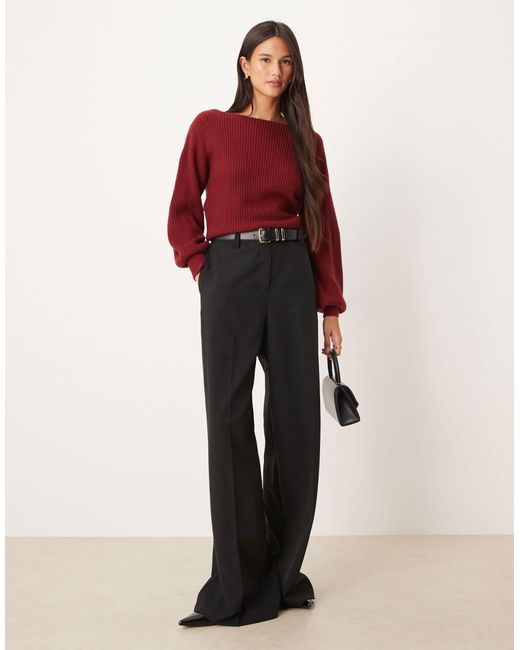 Threadbare Red – strickpullover